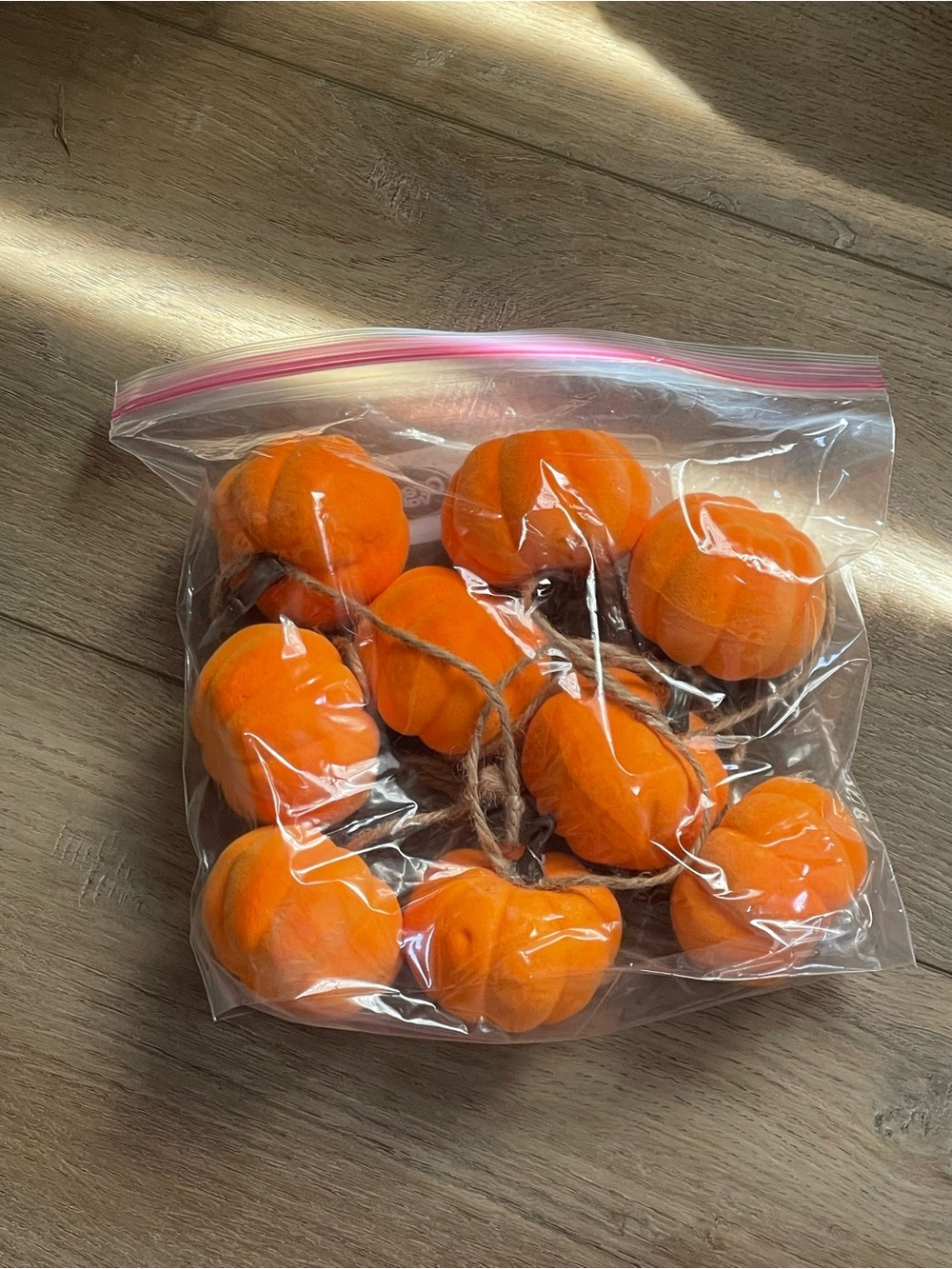 Decorative Mini Pumpkin garland